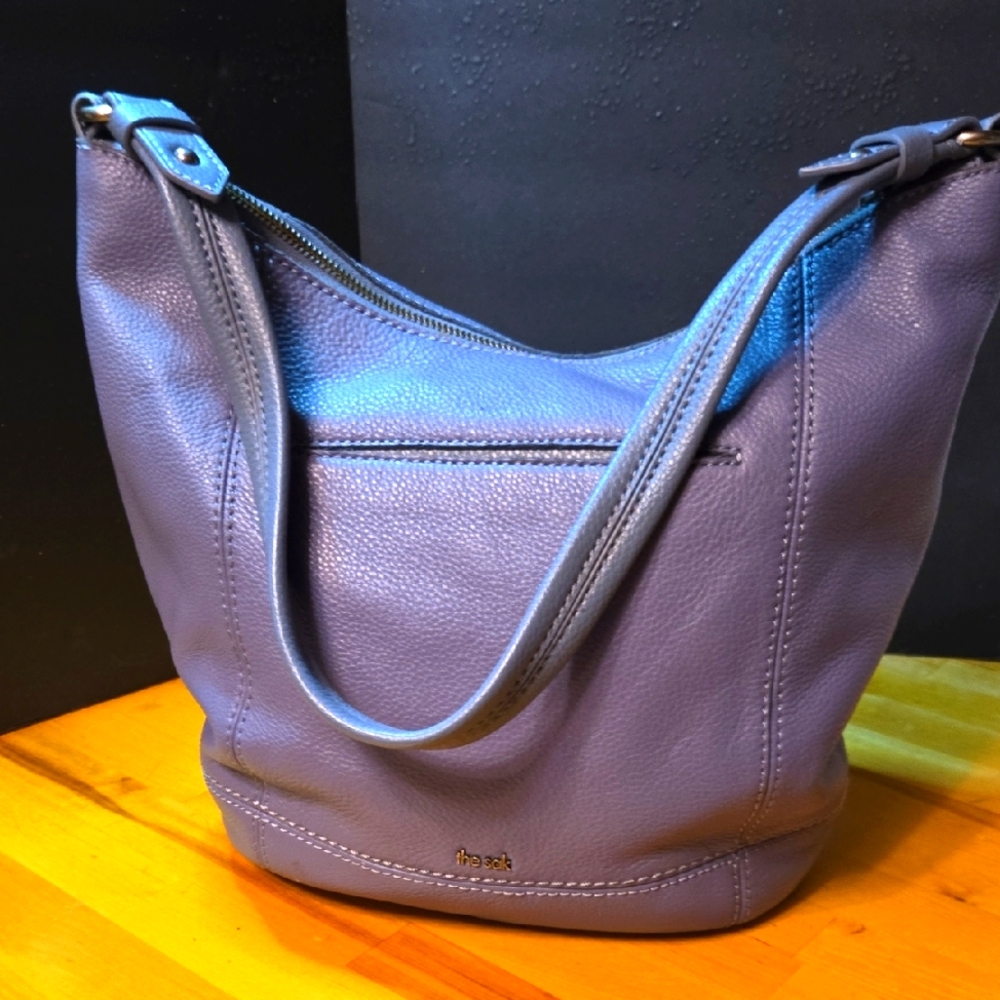 The SAK Sequoia Hobo Handbag In Maritime- Soft Genuine Leather